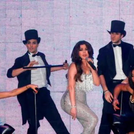 عروض مبهرة في حفل هيفاء وعاصي