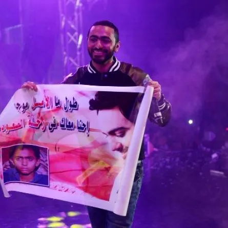 عودة الإغماءات لحفلات تامر حسني