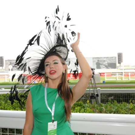 قبعات السيدات في كأس دبي للخيول