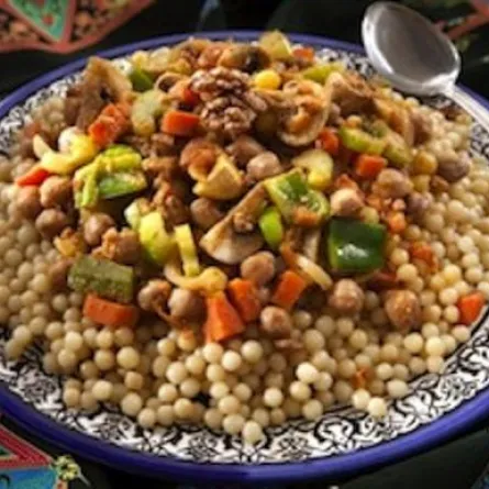 مغربية بالخضر من مطبخ منال العالم