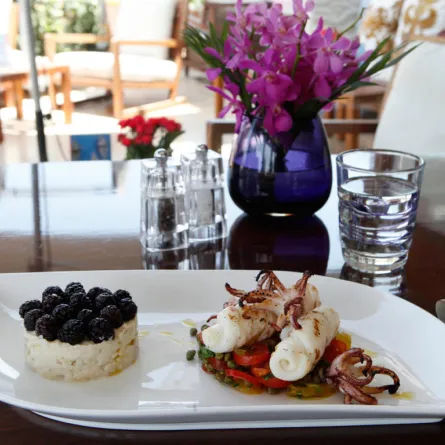 بابا غنّوج مع الحبّار المشوي