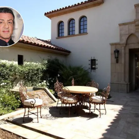 البساطة الكلاسيكيّة في منزل Sylvester Stallone