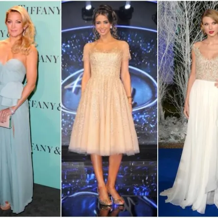 تصاميم ريم عكرا تزين إطلالات النجمات حول العالم