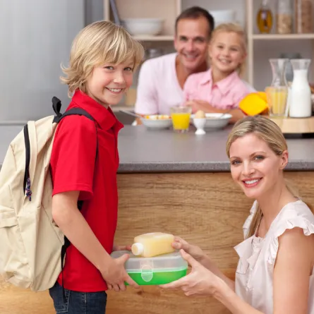 وجبات صحية لطفلك في المدرسة