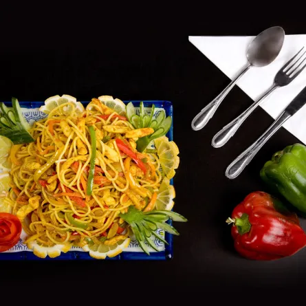 باستا على طريقة جزر "الباهاماس"