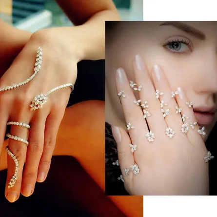 إكسسوارات اليد آخر صيحات مجوهرات العروس