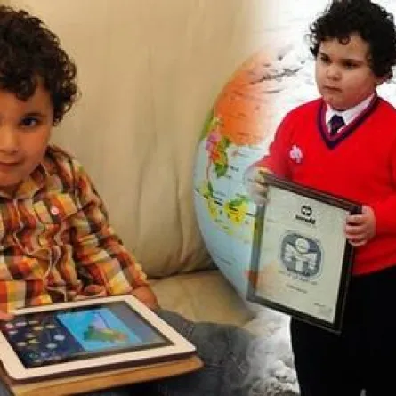 أصغر عبقري طفل إيراني