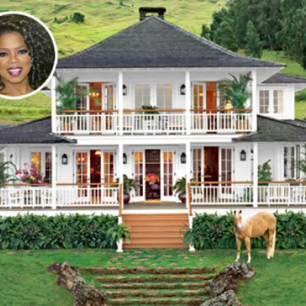 جولة على منزلَي أوبرا وينفري في هاواي وسانتا باربرا