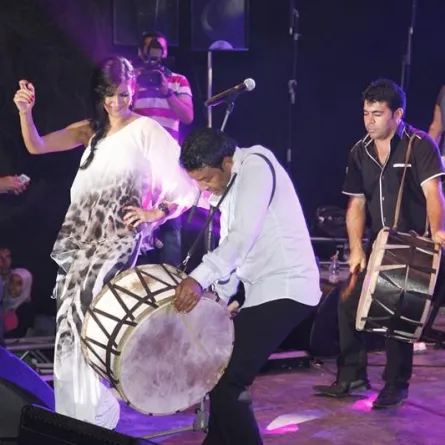 رويدا وعلي الديك يغنيان سوريا في لبنان