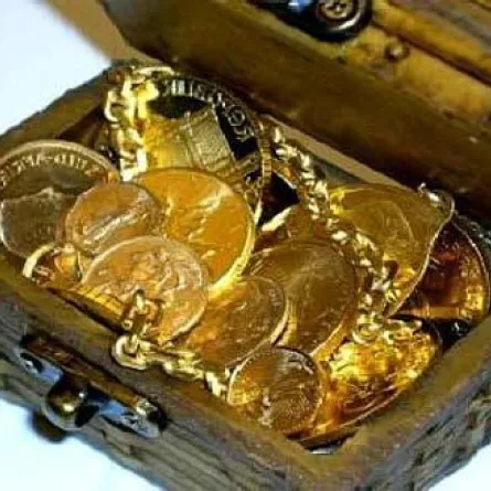 أسرة تعثر على كنز من الذهب يقدر بأكثر من مليون ريال