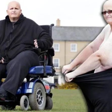 أسمن رجل في العالم يخسر ثلثي وزنه