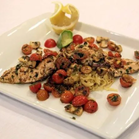 جديد مائدتكِ:الدجاج المشوي بالمعكرونة