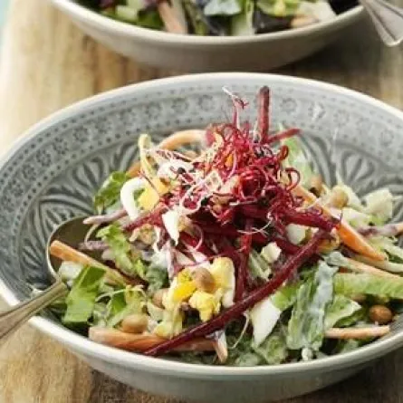 سلطة الشمندر الملوّنة