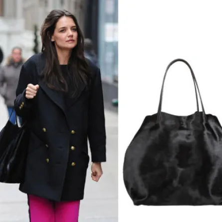 كايتي هولمز تختار حقيبة CH من كارولينا هيريرا