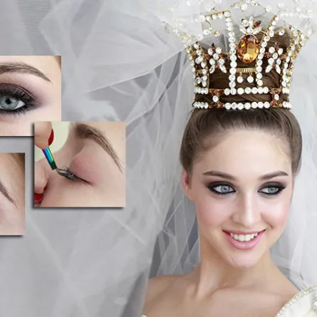 10 خطوات لمكياج العروس الدخانيّ