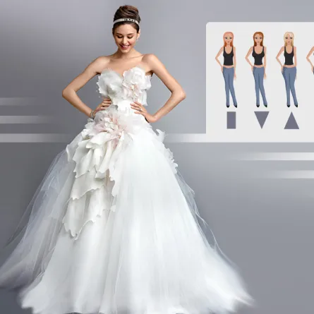 شكل جسمك يحددّ لك فستان زفافك!