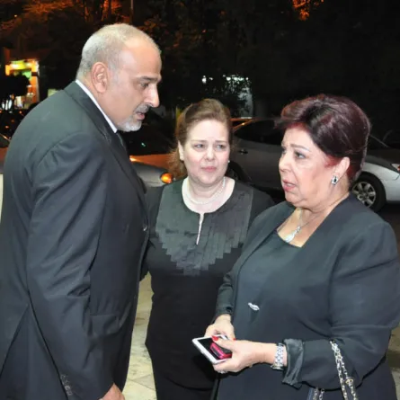 فنّانو مصر يعزّون جمال سليمان بوفاة والدته