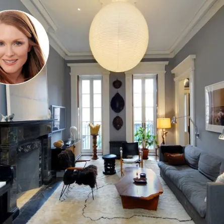 دفء في منزل Julianne Moore