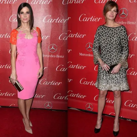 Sandra Bullock و Julia Roberts بإطلالات أخاذة على السجادة الحمراء