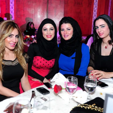 ملحم زين احتفل بعيد الحب في أبوظبي