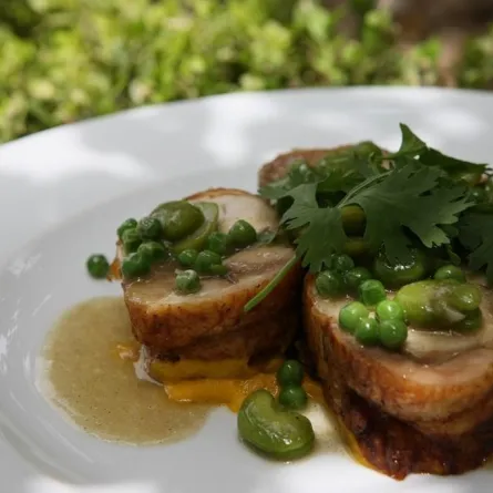 أعدّي طبق الدجاج مع الخضر