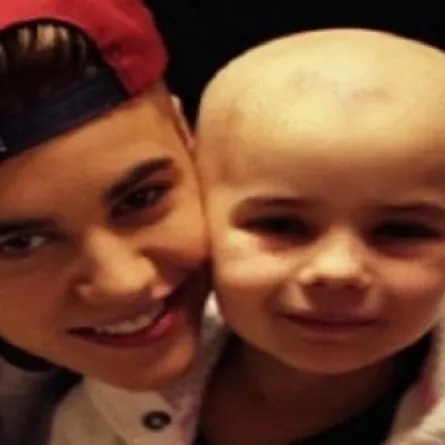 جاستن بيبر في مستشفى الأطفال المركزيّ