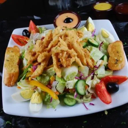 سلطة الدجاج"بانيه" ولا أشهى