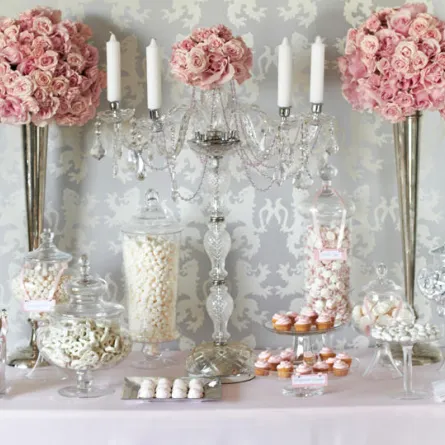 أفكار ظريفة لـ"بوفيه" حلوى الزفاف