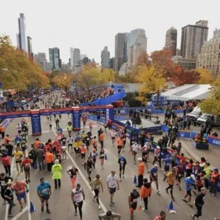 أكبر المتسابقات في الماراتون توفيت في اليوم التالي