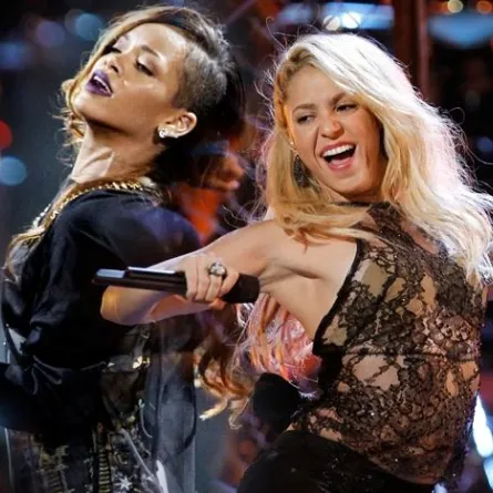 Shakira:  المرأة الأكثر إغراءً على هذا الكوكب هي Rihanna