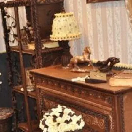 منزل كامل من الشوكولا البيضاء