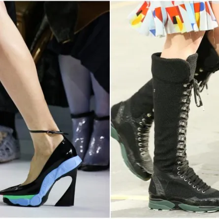 الأحذية المريحة هي الأبرز في أسبوع الموضة