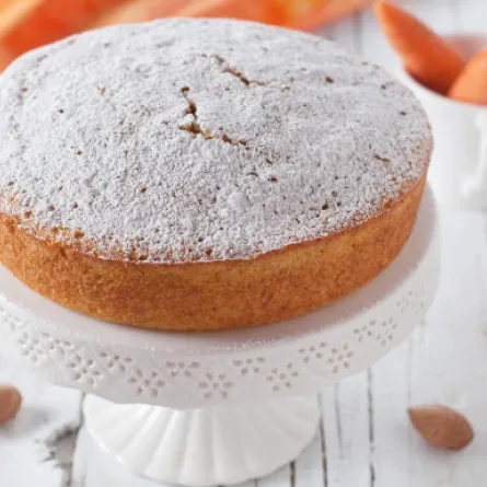 كيك الجزر واللوز السهل واللذيذ