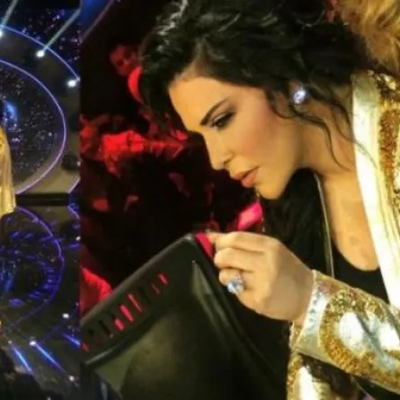 أحلام تطلب من جمهورها اختيار لون فستانها في "أراب أيدول"