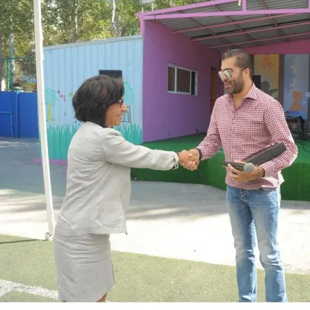 السفيرة اللبنانية في الأردن تكرم الإعلامي مازن دياب