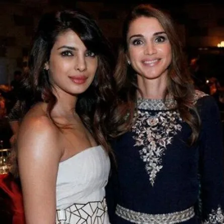 عشاء خيري يجمع الملكة رانيا العبدالله و Priyanka Chopra