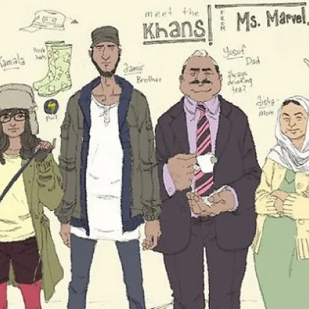 طفلة مسلمة بطلة سلسلة قصص ملونة في أمريكا