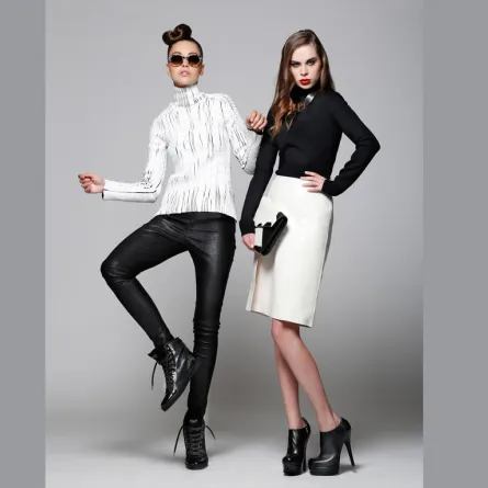 هي وهو في لعبة الأناقة