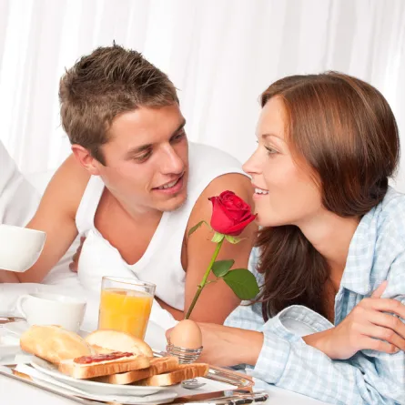 العلاقة الحميمة في يوم الحب