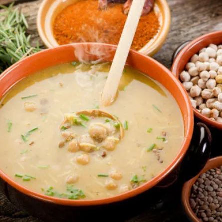 الحريرة:طبق مغربي بإمتياز