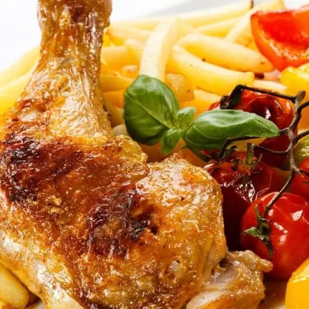 الدجاج المشوي في خلطة استثنائية