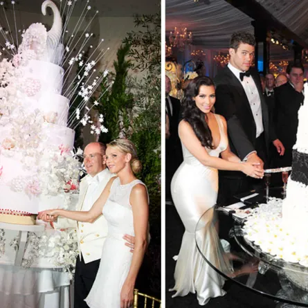 هل شاهدت كيكات أعراس المشاهير والملوك؟