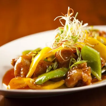 الدجاج الحلو والحامض في وصفة واحدة