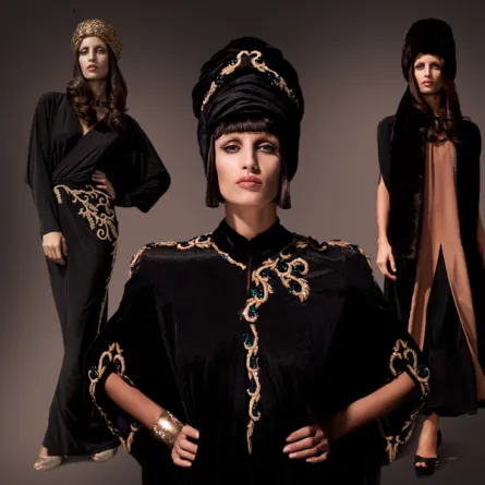 هدى النعيمي في نموذج مغاير للعباءة العربيّة