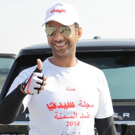 فايز السعيد: سأخسر مع حملة "سيدتي" 7كيلوغرامات