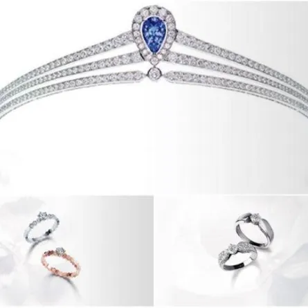 مجوهرات العروس بتوقيع دار "شوميه"