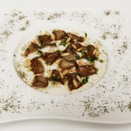 فاسخ باللبن مع الأرز الأبيض