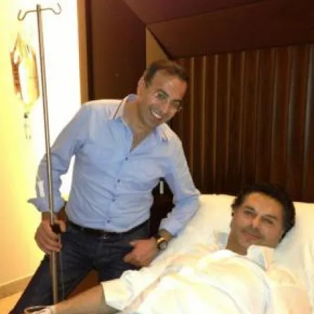 راغب علامة إلى المستشفى بعد انتهاء حلقة Arab Idol