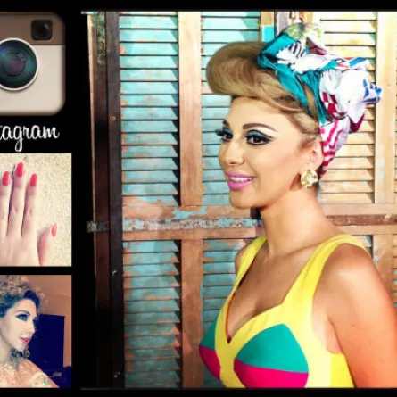 جمال ميريام فارس يغزو Instagram