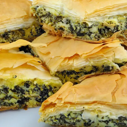 رقائق السبانخ